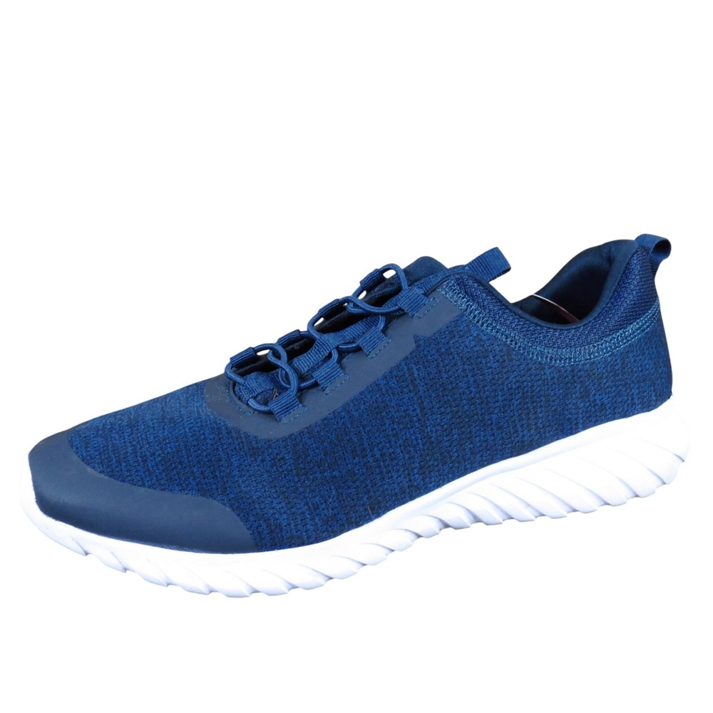 Athletic Works Athletic Men Shoe Size 9.5 Running Walking Blue Fabric Sneaker‎